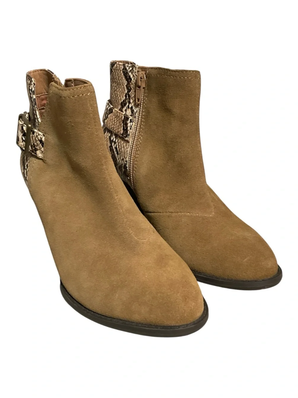 Vionic Naomi Snake Ankle Boots‎ Ladies Size 6W